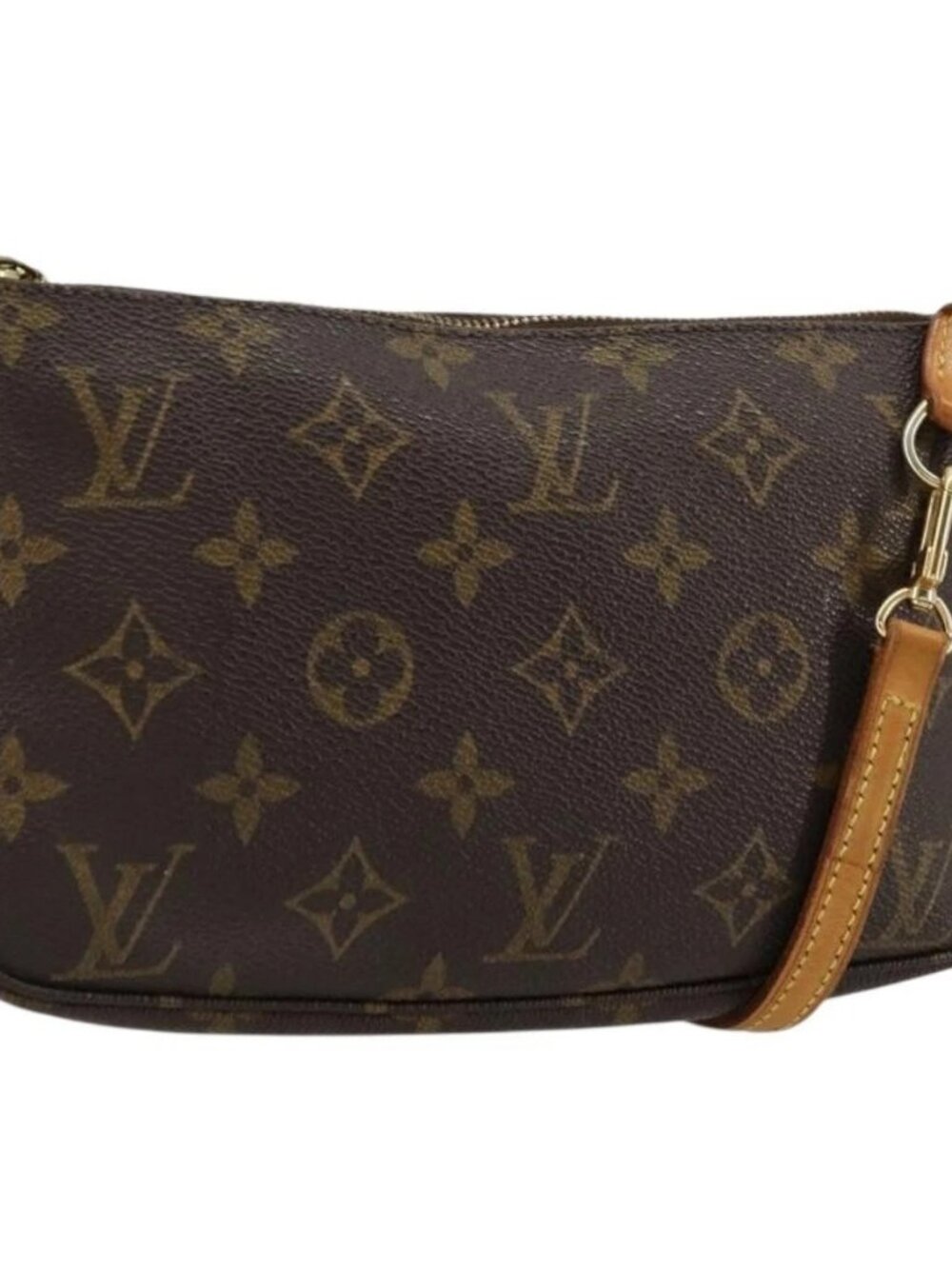 LOUIS VUITTON Monogram Pochette Accessoires Pouch M51980 LV Auth 177869